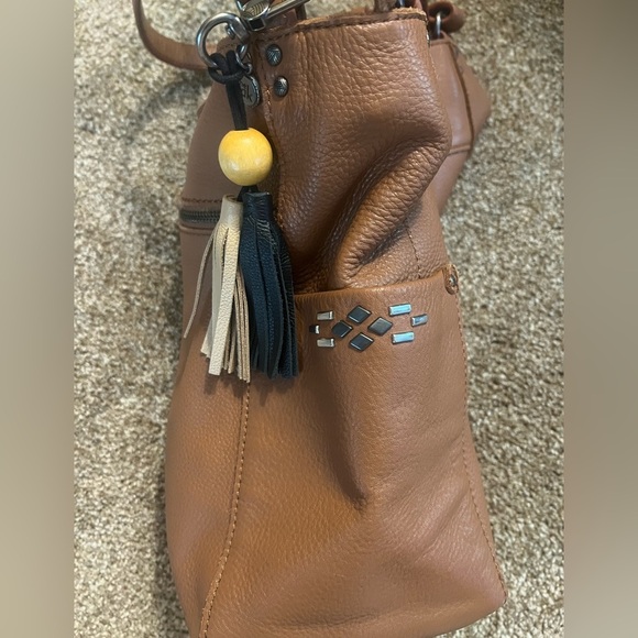 The Sak Soft Brown Leather Tote - Picture 5 of 11